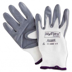 HYFLEX 205569, HYFLEX 11-800 WHT MULTIPURP ASSEMB GLV SZ6